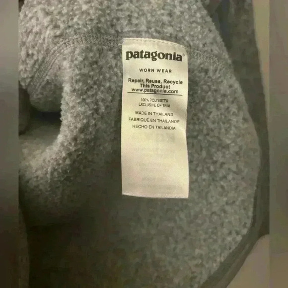 Patagonia Women’s Better Sweater in Gray, Size S - Picture 6 of 7